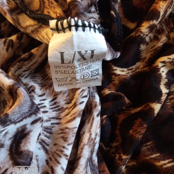 Animal Print Jumpsuit - Picture 6 of 7